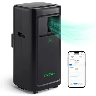 AeroLush C08 smartes Klimagerät mit 785 Watt und 4-in-1 Klimaprogramme