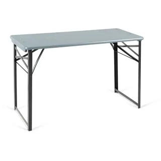 Stagecaptain Hirschgarten Beistelltisch 119 x 44,5 x 75,5 cm Grau