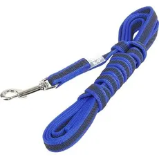 Julius-K9 C&G - Super-grip leash.blue/grey.14mm/3m.with handle.max 30kg