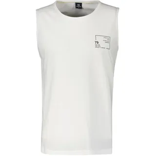 Lerros Muskelshirt »LERROS Tanktop mit Brustprint«, weiß,
