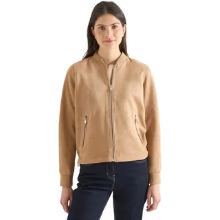 Cecil Blouson in Unifarbe golden camel S