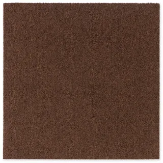 Esposa Teppichfliese , Dunkelbraun , Textil , Uni , quadratisch , 50x50 cm , pflegeleicht , Teppiche und Böden, Bodenbeläge, Teppichfliesen