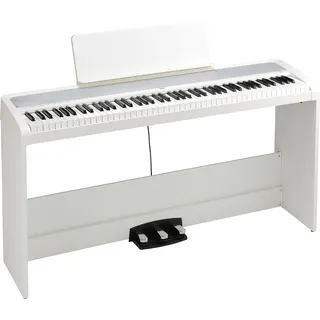 KORG B2 SP weiss, Digitalpiano, E-Piano inkl. Ständer und 3er Pedaleinheit