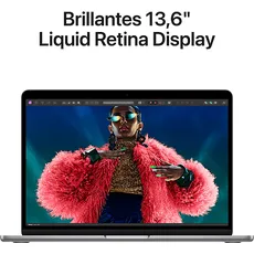 Bild von MacBook Air M3 2024 13,6" 16 GB RAM 512 GB SSD 10-Core GPU space grau
