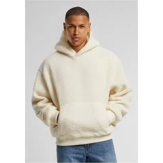 URBAN CLASSICS Teddy Hoodie Beige M