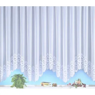 WECKBRODT »Homburg« Kräuselband 1, Stk. tlg. Bogenstore, Jacquard, halbtransparent, Bordüre, Sockel, Store,