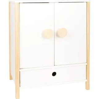 Small Foot Company small foot 11812 - Puppenschrank, Little Button, mit Zubehör, Holz