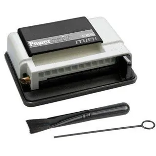 MM 16939 Powermatic Mini Handstopfmaschine Zigarettenstopf-Maschine, Kunststoff, schwarz, 10 x 10 x 5 cm