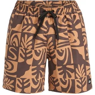 QUIKSILVER Everyday Straight Volley 17 Herren-Badeshorts, Braun, S