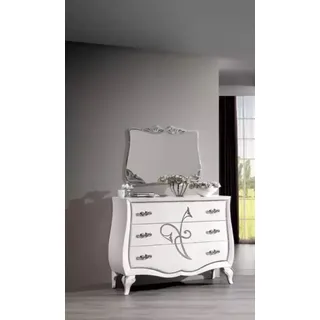 Sideboard Kommode Designer Luxus Schränke Holz Weiß Kommoden Modern Neu - Weiß