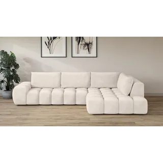 OTTO home Eckcouch Polyester L-Form 3-Sitzer Beige
