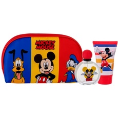 Bild von Mickey Mouse Eau de Toilette 50 ml + Shower Gel 100 ml + Kosmetiktasche Geschenkset