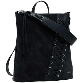 DESIGUAL Pretoria Patch Tango Mini Backpack Schwarz