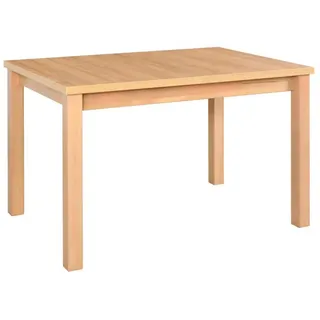 Leaf Design Esstisch Max 5, 120-150/80 cm, grandson , Birkefarben , Holz , Echtholz,Buche , Holz Optik , 120x78x80 cm , Esszimmer, Esstische