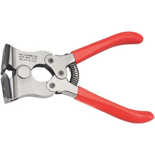 Starrett 1X-5 1/2 Zange mit verstellbarer Backe und gehärteter Stahlbacke, Größe 5-1/2", maximale Drahtdurchmesserkapazität von 0,050"