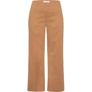 BRAX Damen Style Maine Ultralight Cotton Hose, Soft Brown, 34W / 32L EU