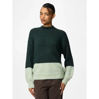 pieces Rundhalspullover »PCIVY LS O-NECK COLOR BLOCK KNIT PWP BC« Colorblock Design