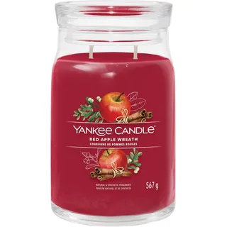 Yankee Candle Red Apple Wreath große Kerze 567 g rot