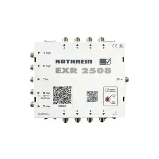 Kathrein EXR 2508 SAT Multischalter Eingänge (Multischalter): 5 (4 SAT/1 terrestrisch) Teilnehmer-A