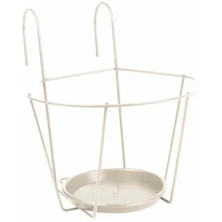 Jardifer Haken-Topfhalter 25 cm weiß