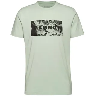 Mammut Trovat Logo Kurzarm-t-shirt - Silver Sage - S