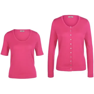 Twinset aus 100% SUPIMA®-Baumwolle Peter Hahn pink