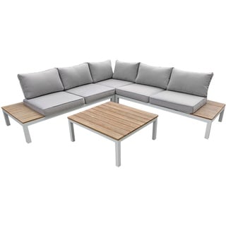 Garden Pleasure Valentina Lounge-Set braun/grau