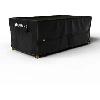 Juskys Gartenmöbelabdeckung 2,10 x 1,10 x 0,75 m Schwarz