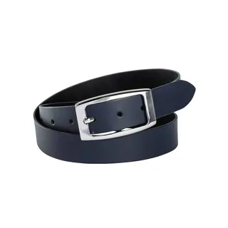 sheego Damengürtel Leder blau 35