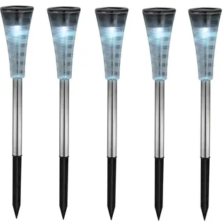 GLOBO Fünferset Solarleuchte Navin 5er Set