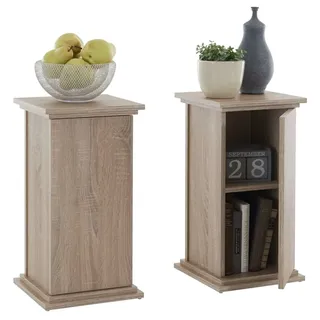 FMD Möbel, 641-001 Essex 1 Dekosäule, eiche, maße 30.0 x 30.0 x 58.0 cm (BHT)