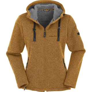 Maul Chieming Strickfleecejacke golden yellow 34