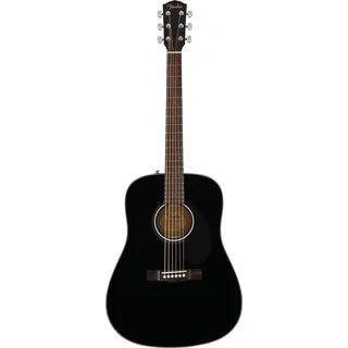 Fender CD-60S Dreadnought S Schwarz