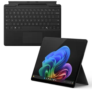 Surface Pro 11 16 GB RAM 1 TB Snapdragon X Elite Schwarz + Keyboard