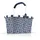 Carrybag Einkaufskorb blau 48 x 28 x 29 cm