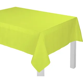 Tischdecke WIRTH "WirthNatur" Gr. 3, grün, B:130cm L:160cm, Baumwolle, Tischdecken, Tischdecke