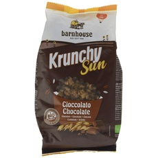 Barnhouse Krunchy Sun | Schokoladen-Muesli | Umweltfreundlich | Vegetarian, 375 Gramm