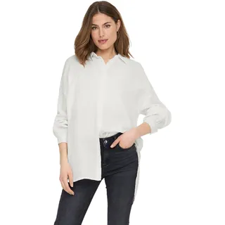 Only Damen Hemd »ONLTHYRA OVERSIZED SHIRT NOOS WVN«, ONLY Cloud Dancer, M (38),