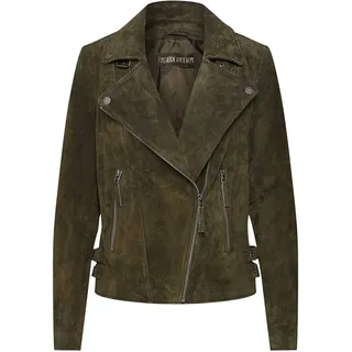 Freaky Nation Taxi Driver-FN Lederjacke Grün S