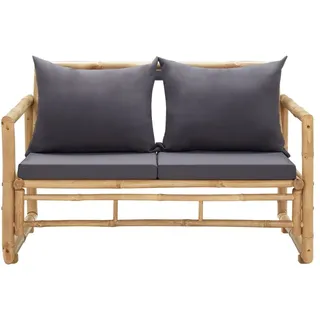 VidaXL 315597, Bambus, Polyester, Erwachsene & Kinder - Grau