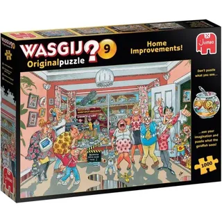 Jumbo Spiele Jumbo Wasgij Original 9 -Home Home Impovements 1000 Teile Puzzle (81926)
