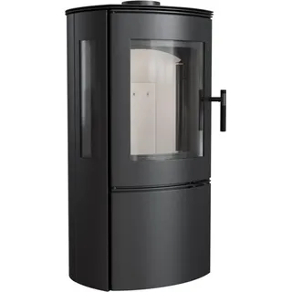 Kratki Falcon View Ø 150 10 kW mit Türfeder Schwarz