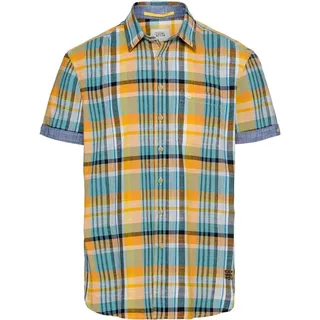 camel active Herren 409234/7S34 Hemd, Sun Orange, S