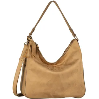 Gabor bags Anthea Damen Hobo Bag Schultertasche Mittelgroß Braun
