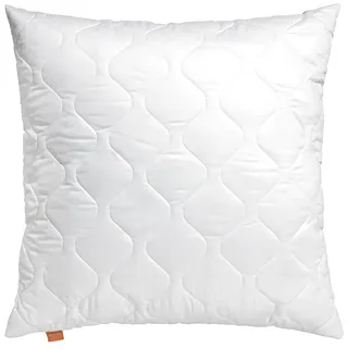 sleepling extra pralles Kopfkissen 60x60 cm, Allergiker Bett Kissen, Polster, Bettkissen, Schlafkissen 60 x 60 cm, Pillow, Füllung Polyester, Waschbar, Made in EU, Oeko-TEX