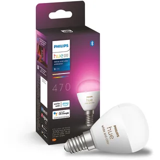 Philips Hue White & Color Ambiance Luster E14 5,1W warmweiß bis kaltweiß smart RGB