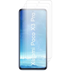 J&D Displayschutz Kompatibel für Xiaomi Poco X3 Pro Schutzfolie, 3 Stücke Antireflektierend Nicht Ganze Deckung Matte Folie Displayschutzfolie für Xiaomi Poco X3 Pro