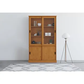 OTTO home Vitrine Schröder 114 x 40 x 190 cm Beige