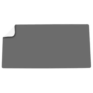 Deflecto Schreibunterlage Kunstleder, Leder, PVC (Polyvinylchlorid) Grau, Weiß 80 x 40 cm