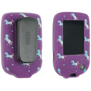 caseroxx Silikon-Hülle für Freestyle Libre 1/2/3 Blutzuckermessgerät – Rundumschutz, Flexible Schutz-Tasche, mit oder ohne Gürtelclip